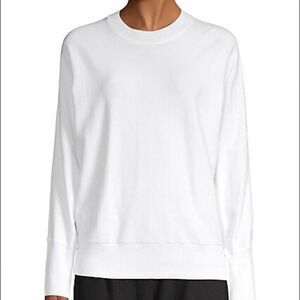 Dolman Sleeve Mix Media Sweater NEW